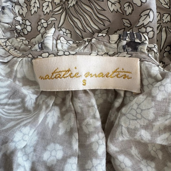 Natalie Martin Women's Lizzy Short Dress Floral Bohemian Cottagecore Fairy S - Picture 4 of 5